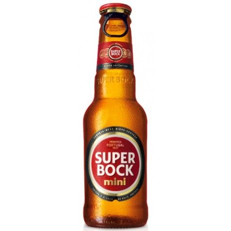 Super Bock Cerveja Mini Saca Facil Cx24