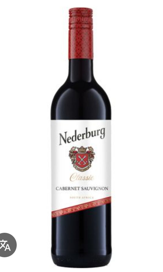 Nederburg Vinho Tinto Cabernet 75cl Cx6